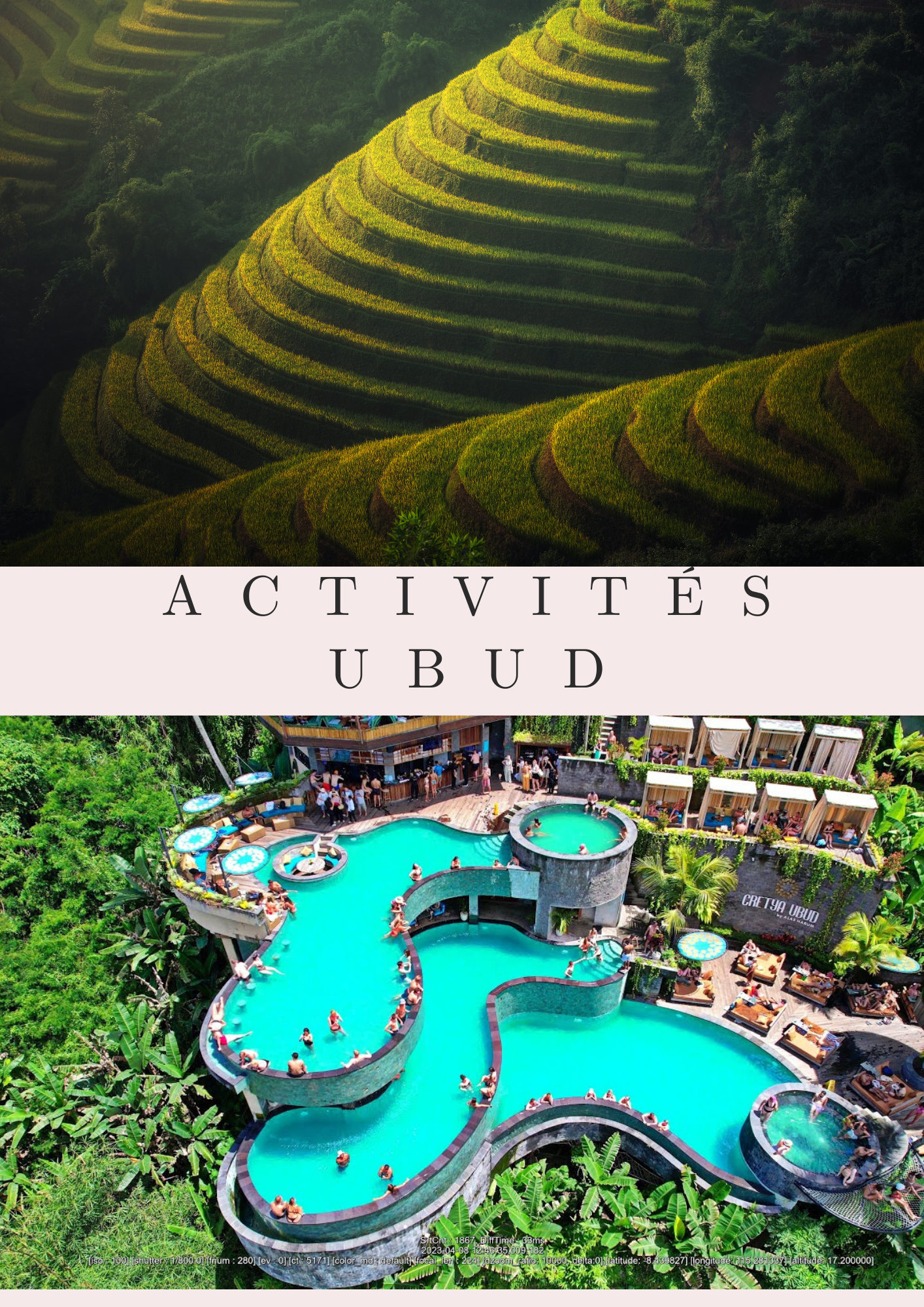 PACK GIRLS TRIP BALI