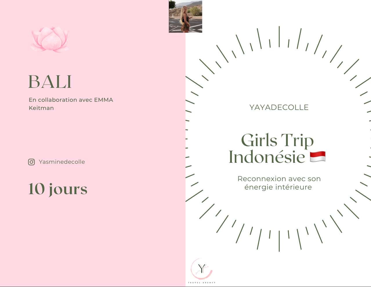 Voyage à Bali en collaboration avec EMMA KEITMANN 🌸🇮🇩