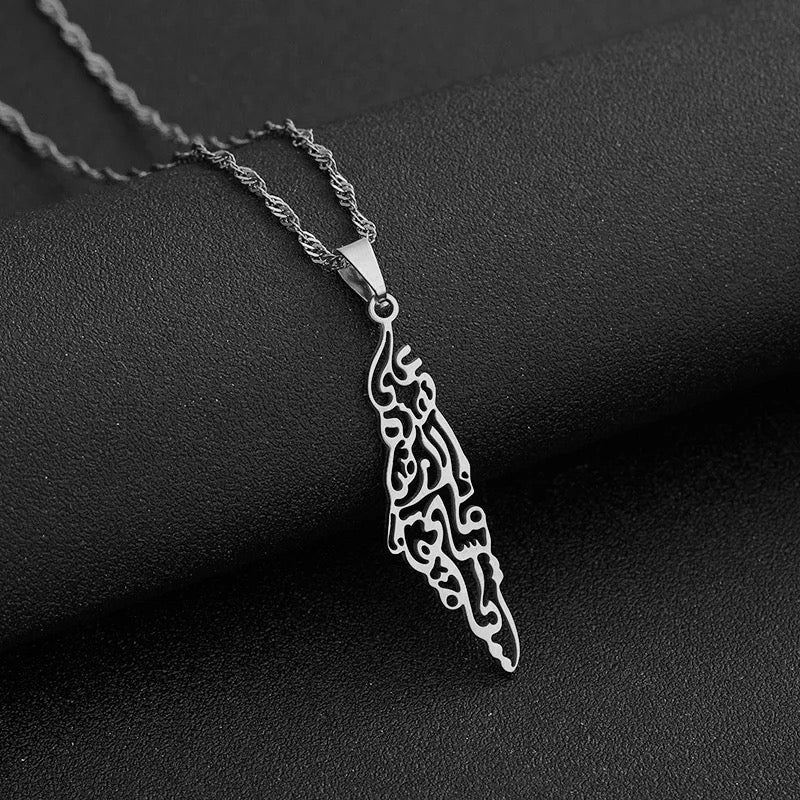 Collier Palestine élégant Hommes