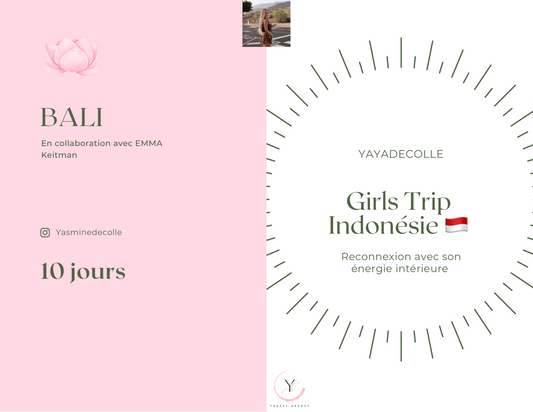 Voyage à Bali en collaboration avec Emma Keitman